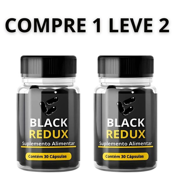 Black Redux   Fórmula Poderosa Para Sua Perda De Peso + Frete Grátis