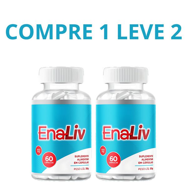 Enaliv Original 60 Cápsulas - Se Liberte Da Enexaqueca + Frete Grátis