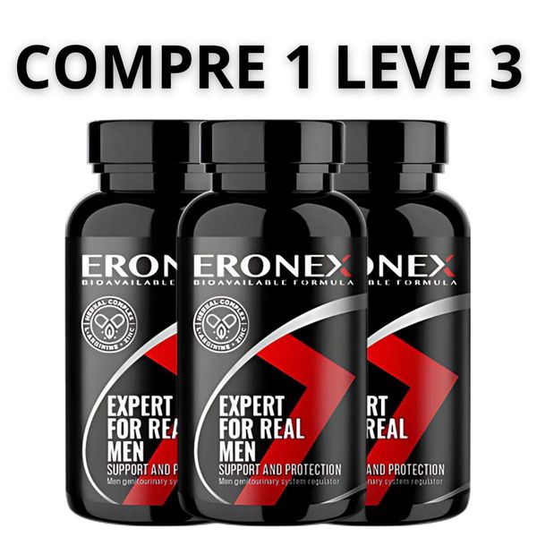 Eronex Original 60 Cápsulas - O Melhor Amigo Do Homem - Compre 1 Leve 3 + Frete Grátis