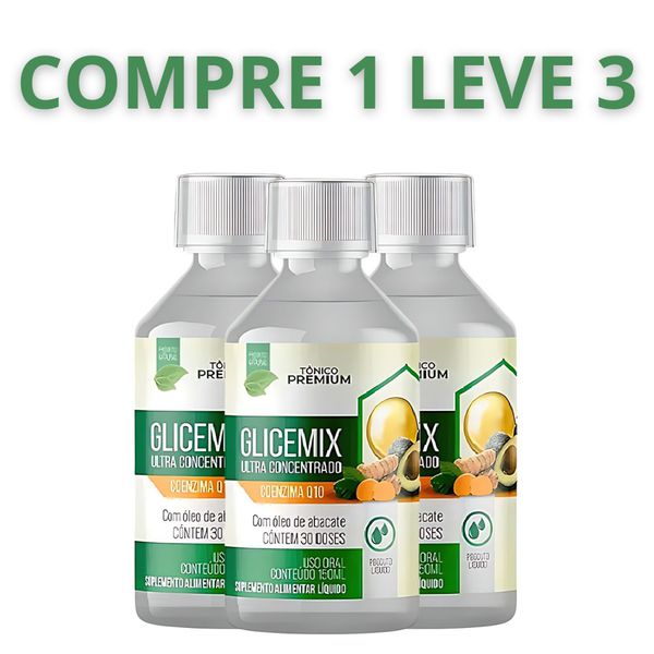 Glicemix Original 150ml - Compre 1 Leve 3 + Frete Grátis