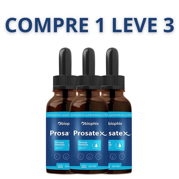 Prosatex Original 30ml - Compre 1 Leve 3 + Frete Grátis