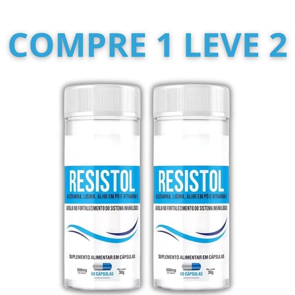 Resistol Original 60 Cápsulas - Aumente Sua Imunidade Contra Herpes + Frete Grátis